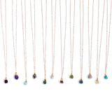 September Birthstone Necklace (Sapphire)