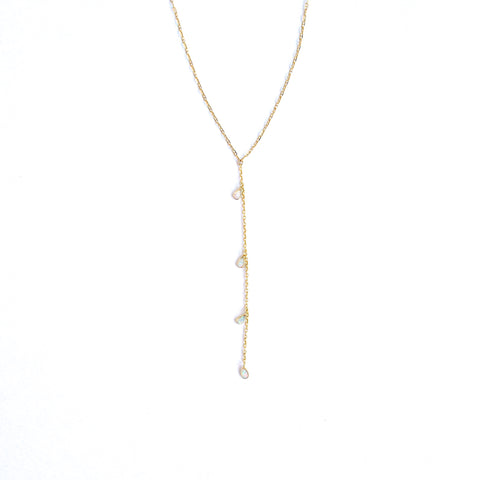 Cabo Opal Y-Necklace