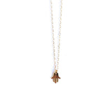 Cambria Hamsa Necklace