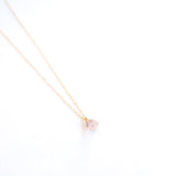 Carmel Rose Quartz Necklace