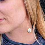 Grenada Dendritic Opal Earrings