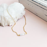 Hanalei Pearl Bar Necklace