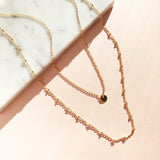 Lanai Layered Coin Necklace