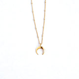 Lucia Crescent Necklace