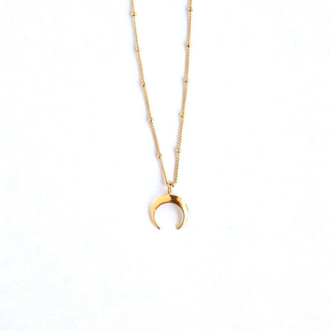 Lucia Crescent Necklace