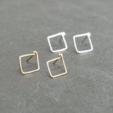 Marrakesh Gold Stud Earrings
