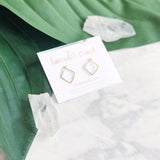Marrakesh Gold Stud Earrings