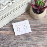 Marrakesh Silver Stud Earrings