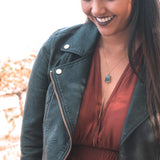 Milan Druzy Y-Necklace