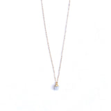 June Birthstone Necklace (Moonstone)