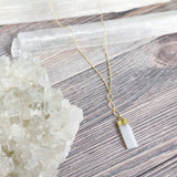 Panama Selenite Necklace