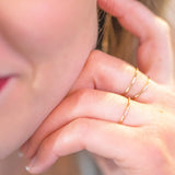 Skinny Stacking Rings