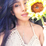 Positano Crystal Quartz Y-Necklace