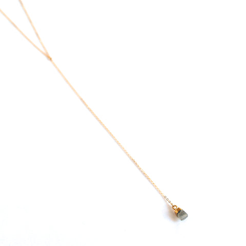 Rio Labradorite Y-Necklace