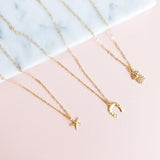 Rosa Horseshoe Necklace