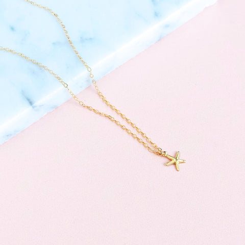 Rosa Sea Star Necklace