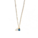 September Birthstone Necklace (Sapphire)