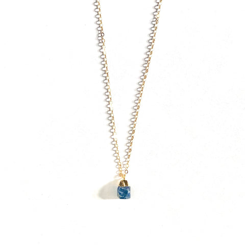 September Birthstone Necklace (Sapphire)