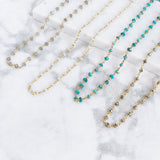 Sydney Black Spinel Mini Necklace