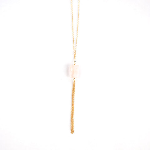 Newport Rose Quartz Necklace