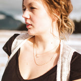 Solana Crystal Moon Necklace