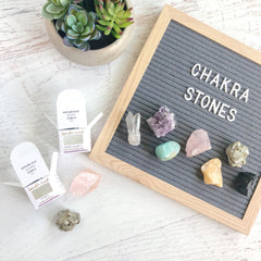 Gems + Chakra Stones