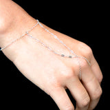 Andorra Sterling Silver Hand Chain