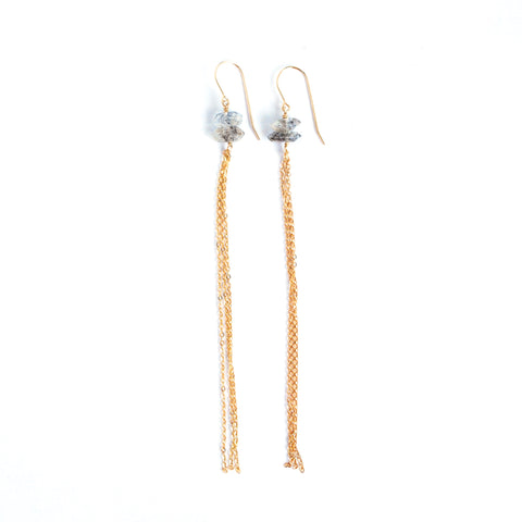 Athens Herkimer Diamond Earrings