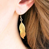 Barcelona Brass Earrings