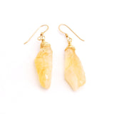 Pisa Silver Citrine Earrings