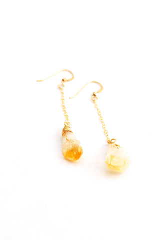 Amalfi Citrine Earrings