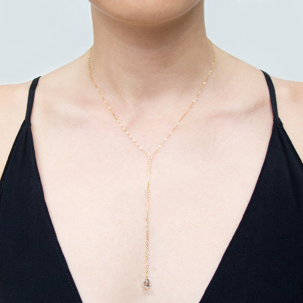 Henrietta Herkimer Diamond Necklace – One Tribe Jewelry