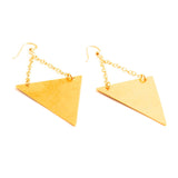 Triangle Drop Earrings