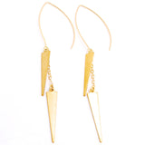 Madrid Spike Threader Earrings