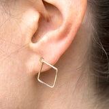 Marrakesh Gold Stud Earrings