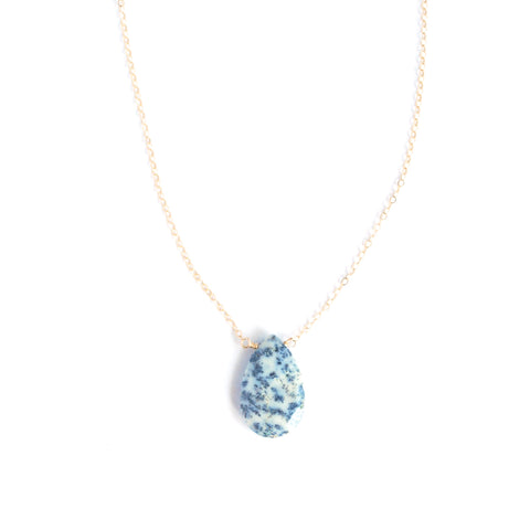 Maui Dendritic Opal Necklace