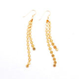 Monaco Gold Dangle Earrings