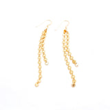 Monaco Gold Dangle Earrings
