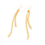 Monaco Gold Dangle Earrings