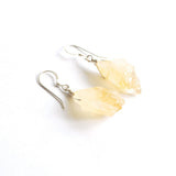 Pisa Silver Citrine Earrings