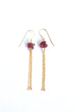 Pismo Pink Tourmaline Earrings