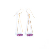 Porto Ruby Earrings