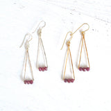 Porto Ruby Earrings