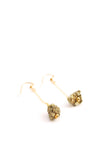 Roma Pyrite Earrings