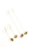Roma Pyrite Earrings