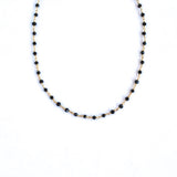 Sydney Black Spinel Mini Necklace