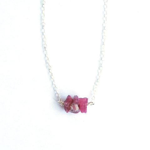 Ventura Pink Tourmaline Necklace