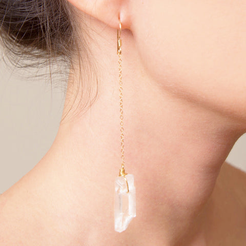 Zurich Crystal Quartz Earrings