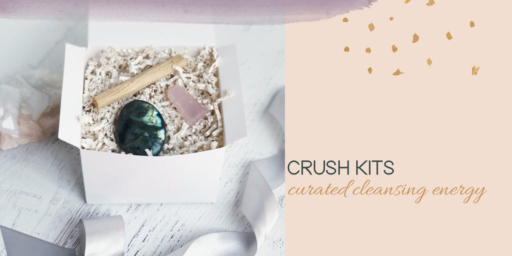 Cleansing Crystal Gift Sets Gifts Under $25 with Healing Crystal Energy