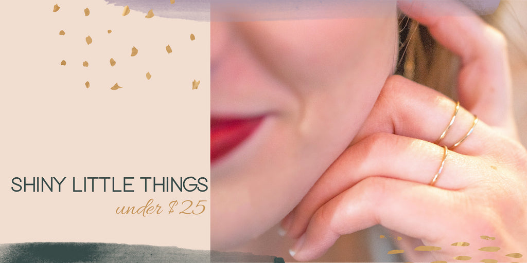 14k Gold Filled Stacking Rings-Dainty Gifts Under $25